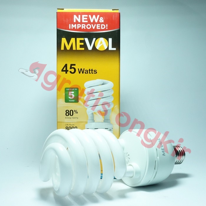 Lampu PLC ULIR MEVAL 45 Watt CDL