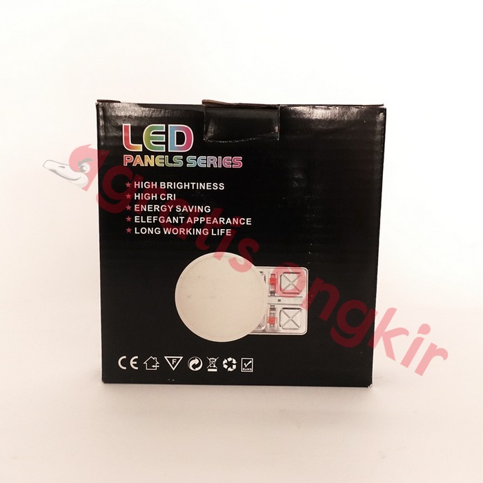 Lampu Panel Led In Bow Hattasu Geser Bulat 8 Watt Putih