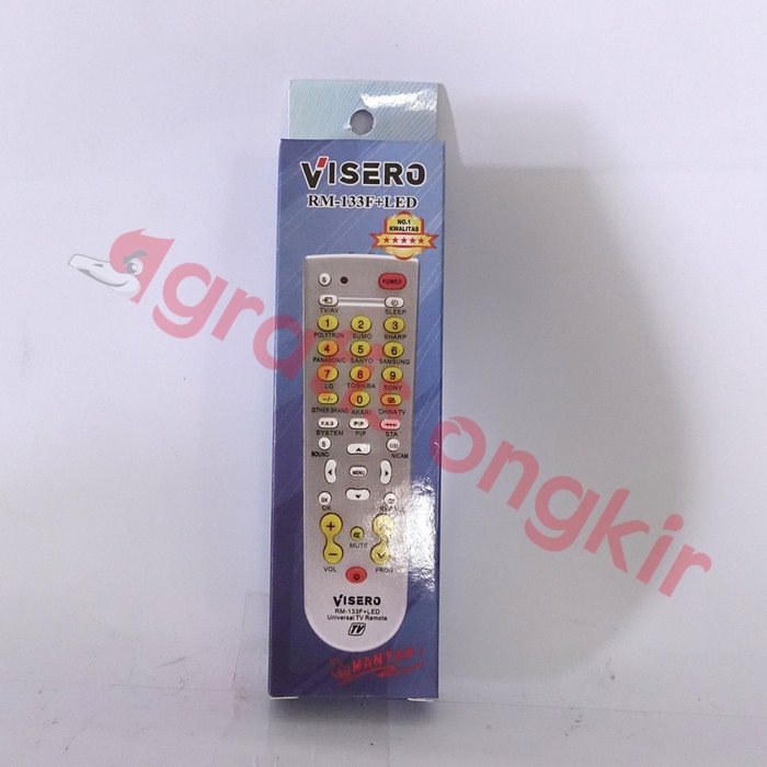 Remote TV Serbaguna Visero 133 F