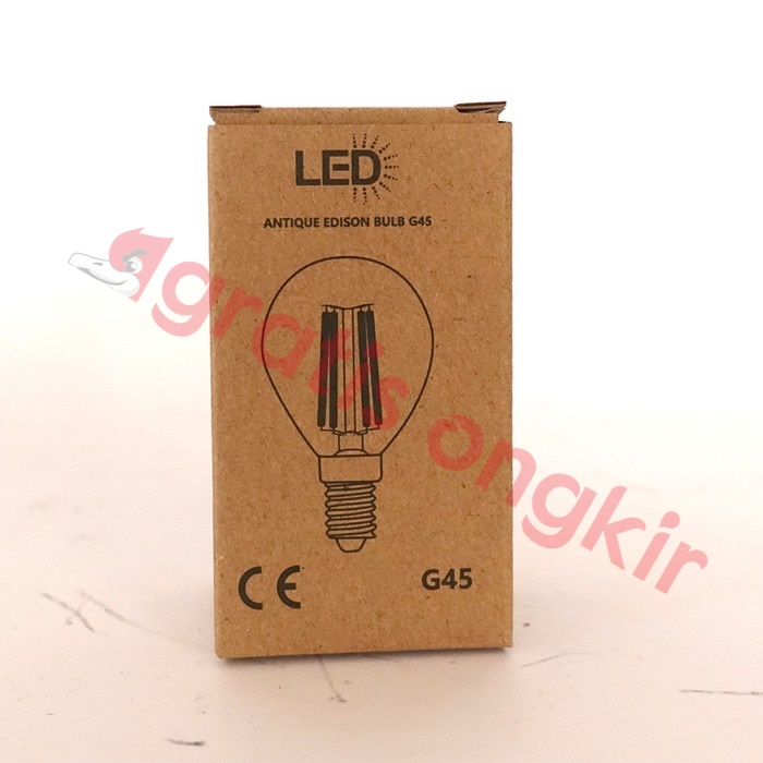 Lampu Led Classic/ Filamen E27 G45