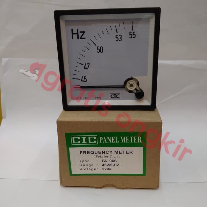 Hz Meter Analog Pointer