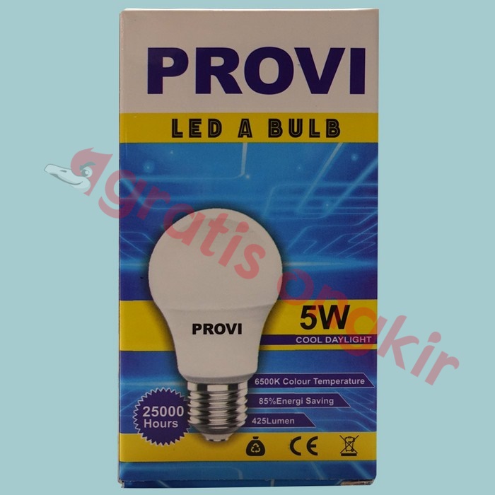 Lampu Led Bulb Provi 5 Watt CDL