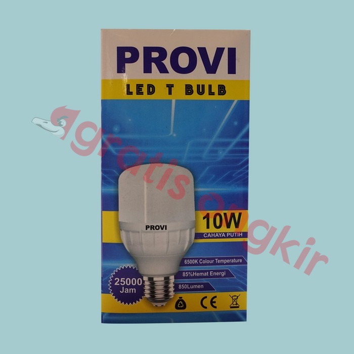 Lampu Led Kapsul/ T Bulb Provi 10 Watt CDL