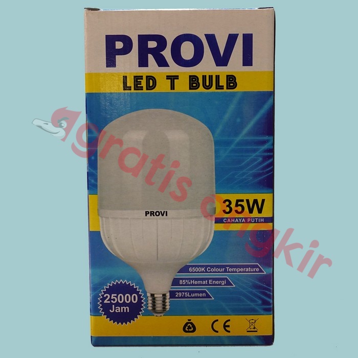 Lampu Led Kapsul/ T Bulb Provi 35 Watt CDL