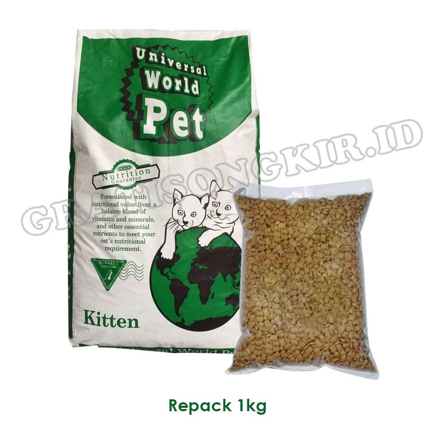 Makanan Kucing UNIVERSAL Kitten Repack 1 KG