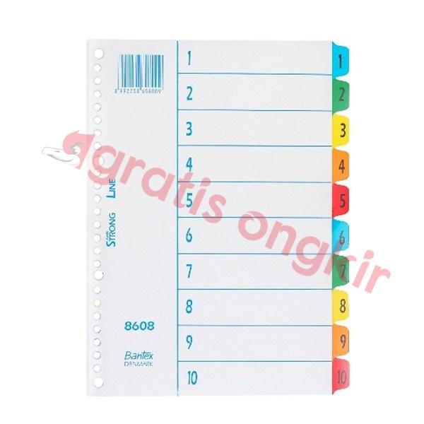 Refill Indeks BANTEX untuk Binder Spiral B5