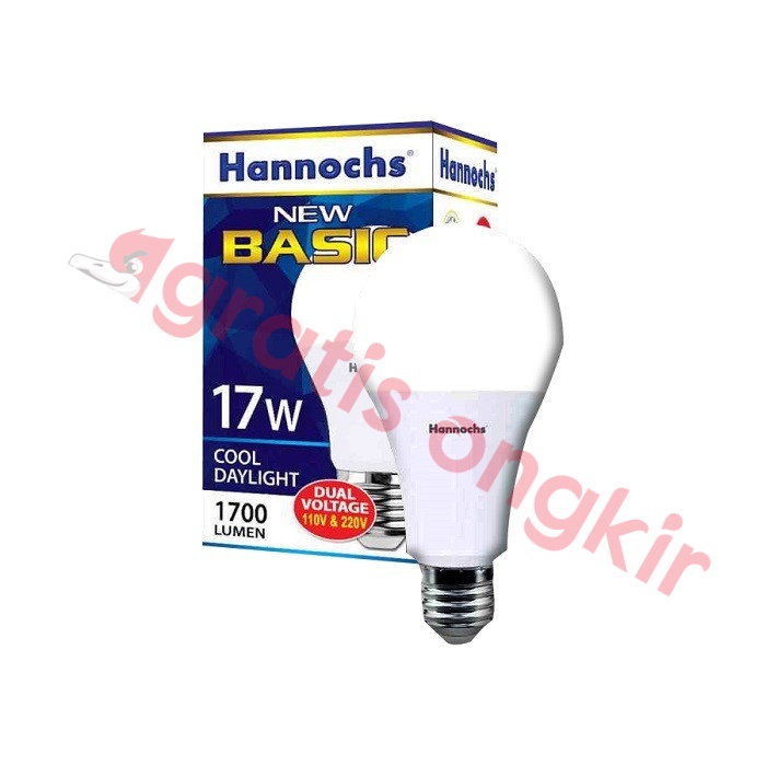 Lampu Led Bulb Hannochs New Basic 17 Watt CDL