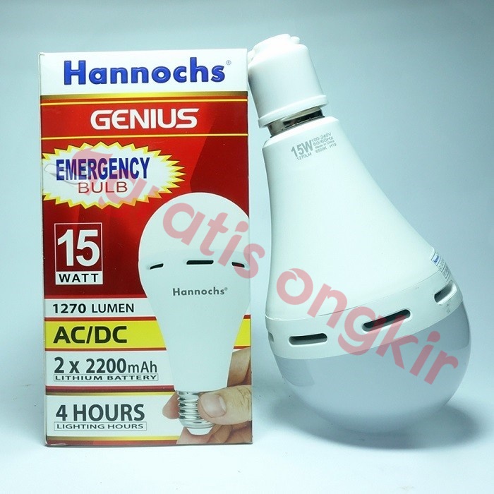 Lampu Emergency Led Magic/ Sentuh Hannochs 15 Watt