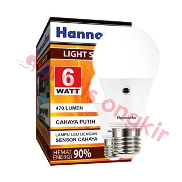 Lampu BULB HANNOCHS SENSOR 6 WATT CDL