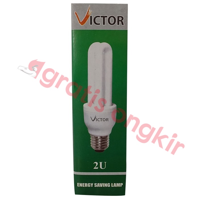 Lampu PLC 2U JUARA/VICTOR 15 W