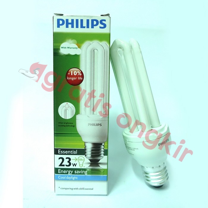 Lampu CFL Philips Essential 23 Watt Putih