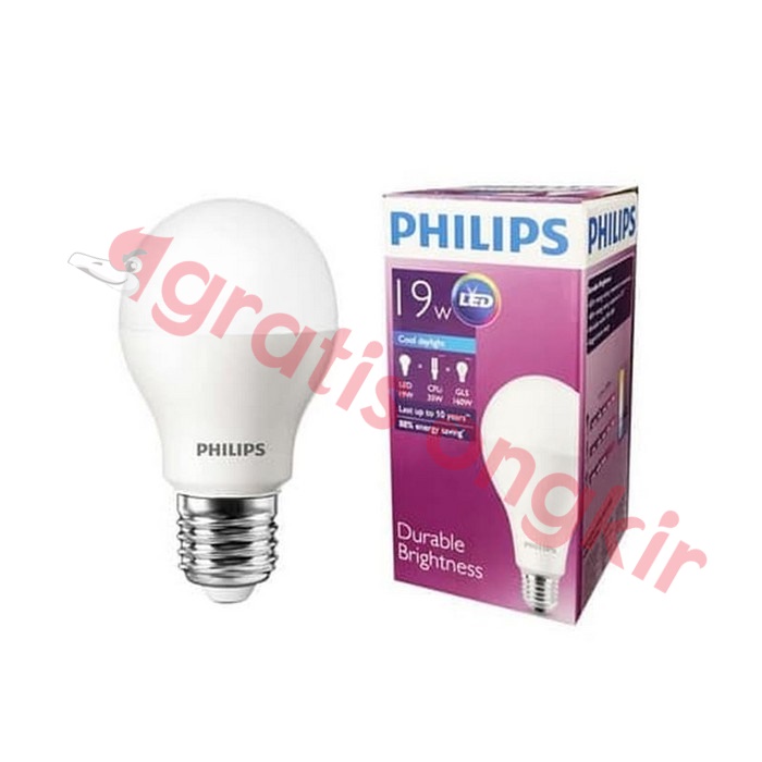 Lampu Led Bulb Philips 19 Watt Putih