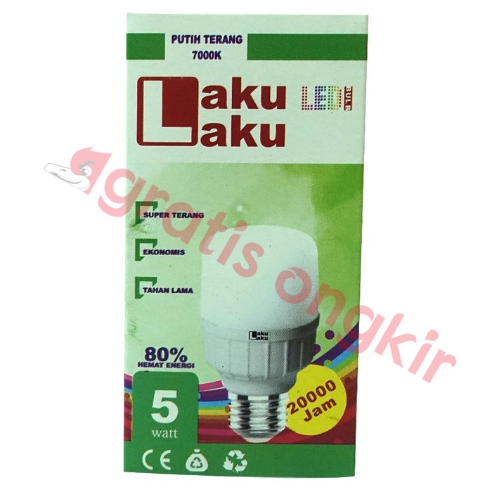 Lampu Led Kapsul/ T Bulb Laku Laku 5 Watt CDL