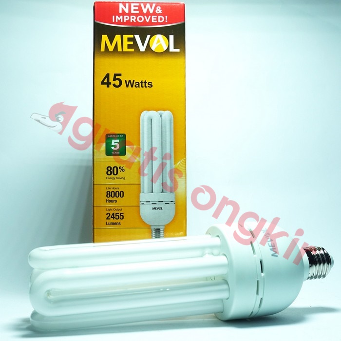 Lampu PLC 4U MEVAL 45 Watt CDL