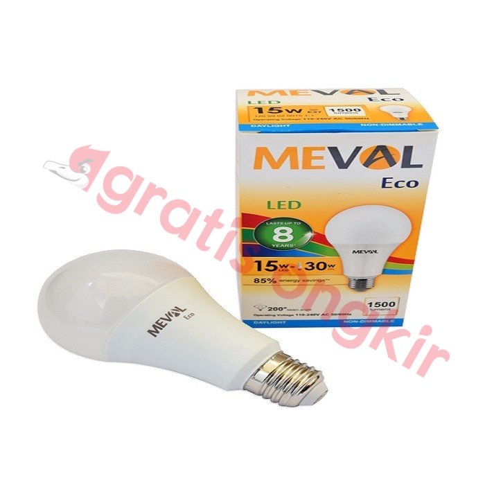 Lampu Led Bulb Meval Echo 15 Watt CDL