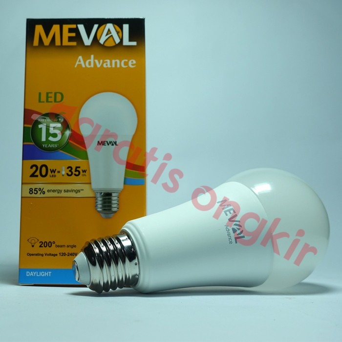 Lampu Led Bulb Meval Advanced 20 Watt CDL