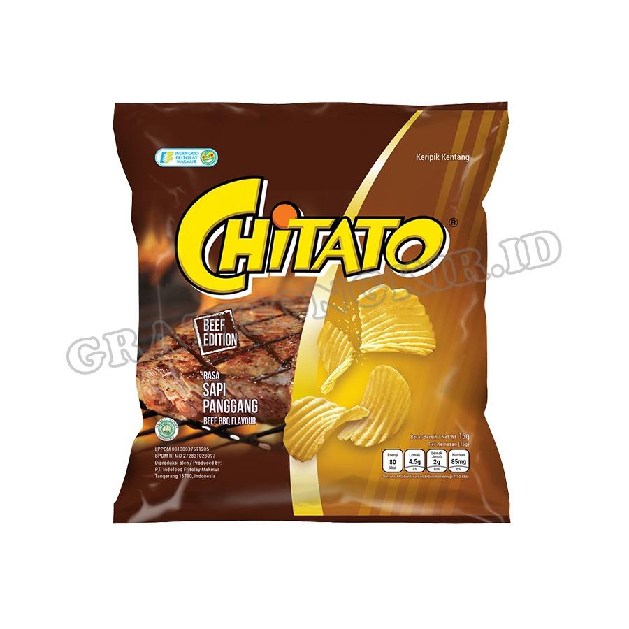 Snack CHITATO Barbeque 15 GR Renceng