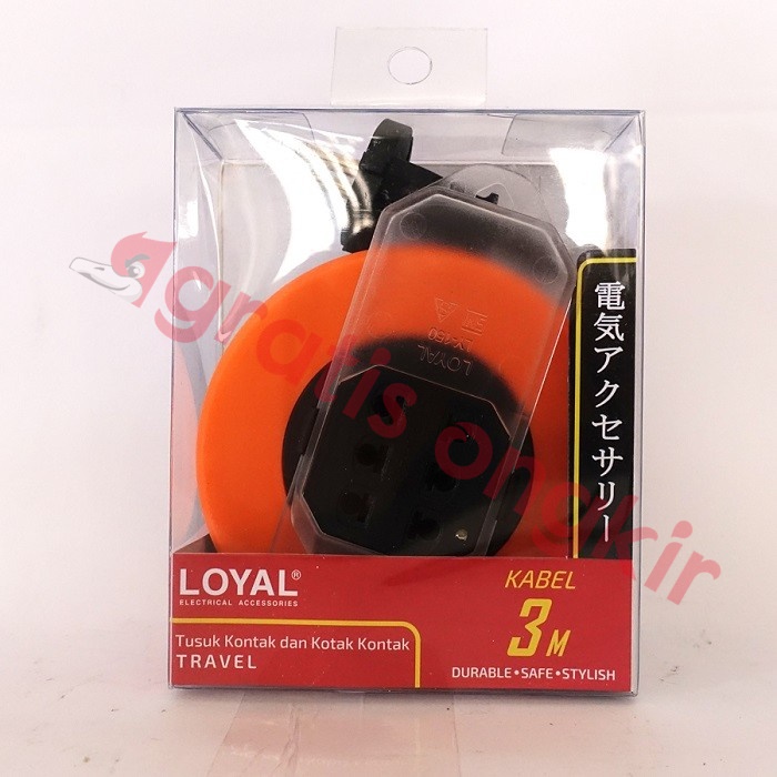 Stop Kontak + Kabel Roll Loyal LY 150