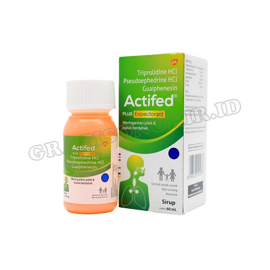 Obat Batuk ACTIFED Plus Expectorant ( Hijau)