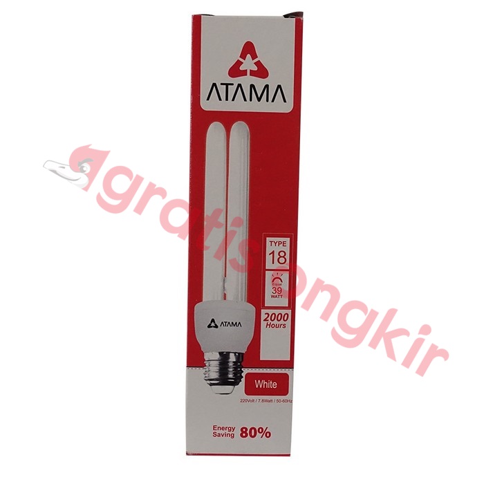 Lampu PLC 2U ATAMA 18 W