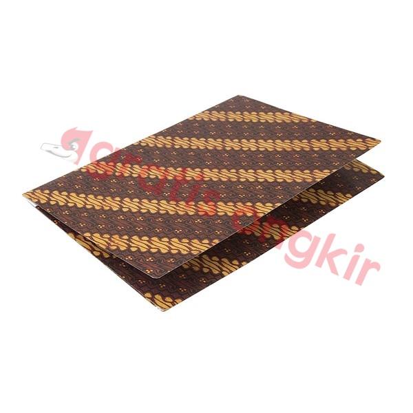 Map Dokumen Karton BANTEX Motif Batik Coklat-345503