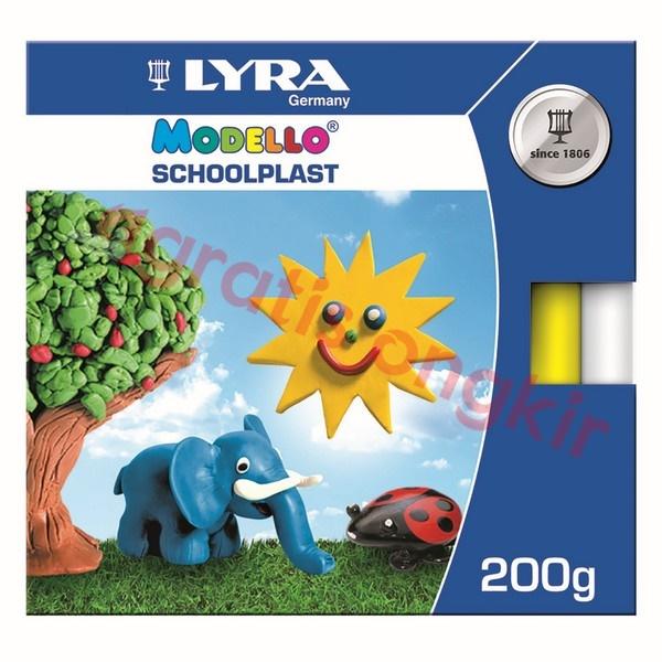 Modelling Clay LYRA 200 gr: 10 color-8061100