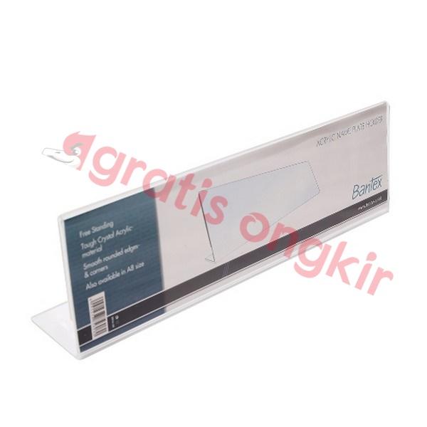 Papan Nama BANTEX Bahan Akrilik Transparan-885608