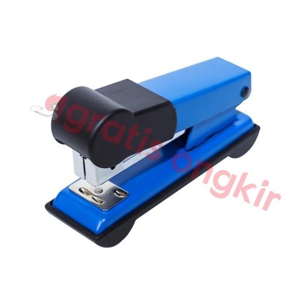 Stapler Kecil BANTEX Berlapis Karet Warna Cobald Blue-934011