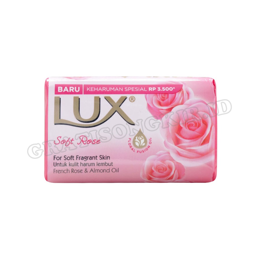 Sabun Batang LUX Soft Rose