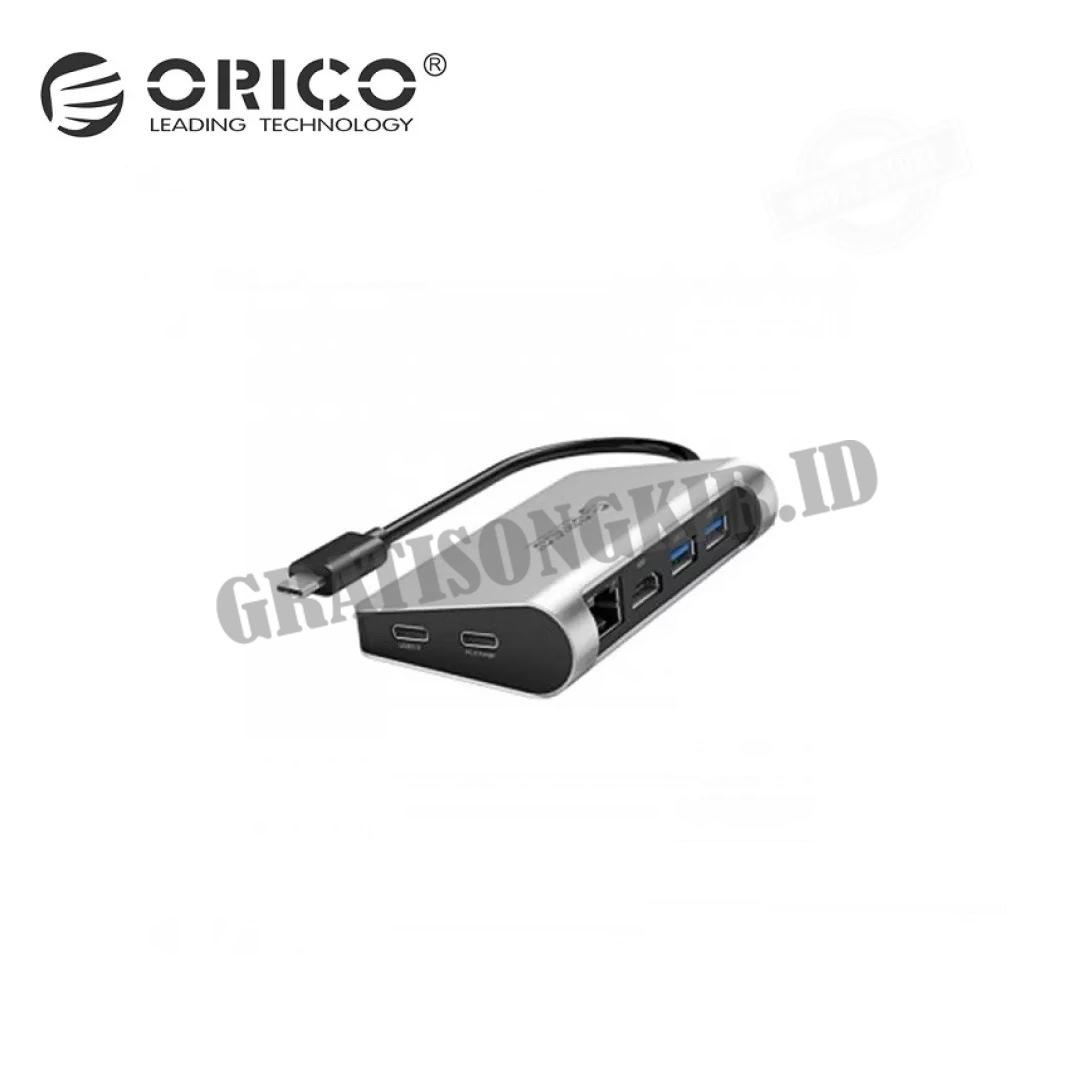 Konektor ORICO Type C to Type A, HDMI, USB, LAN