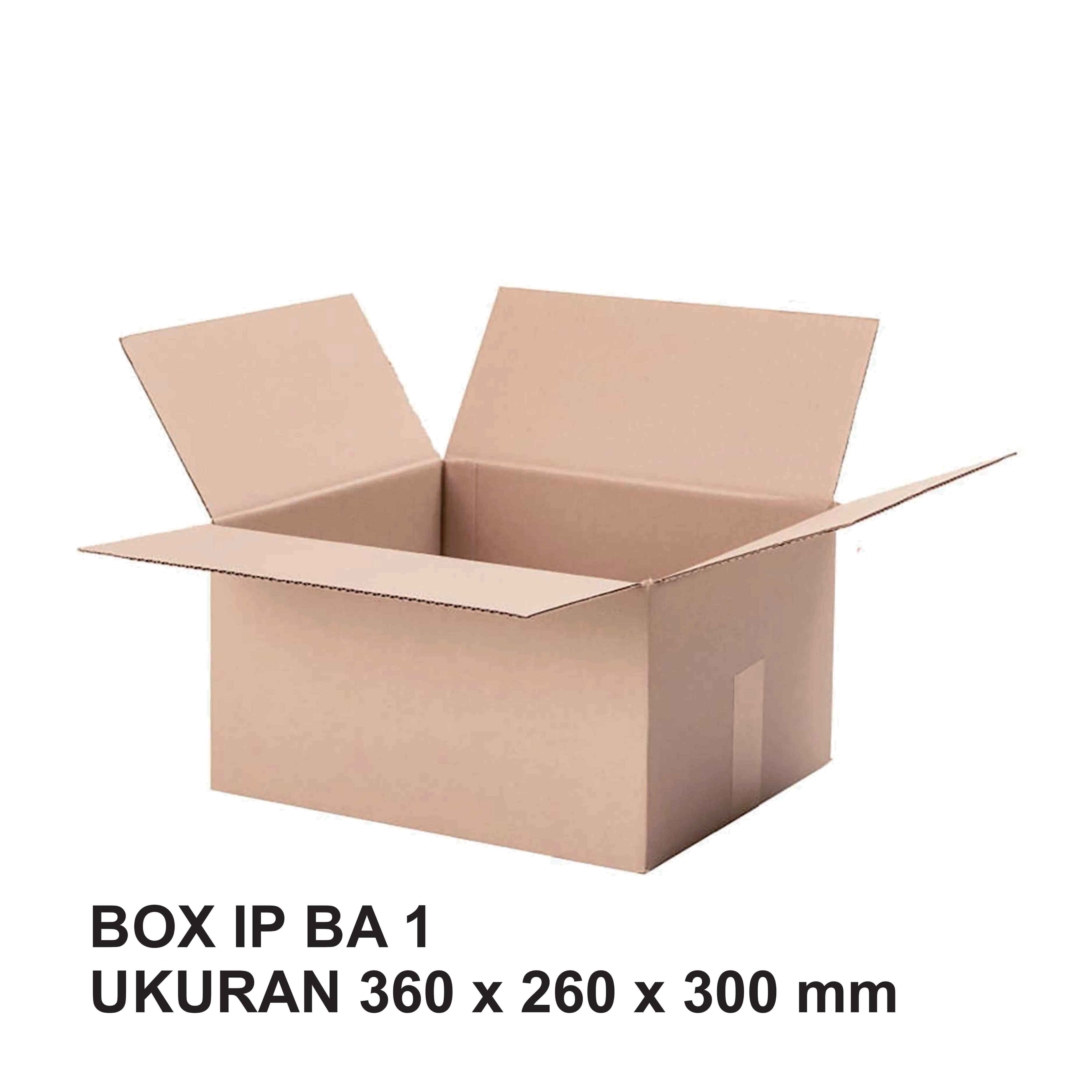 Kardus Box Polos BA-1 UK 36 X 26 X 30