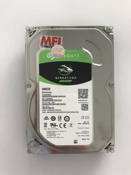 Hardisk HDD Seagate Internal PC 500GB HDD SATA 3.5