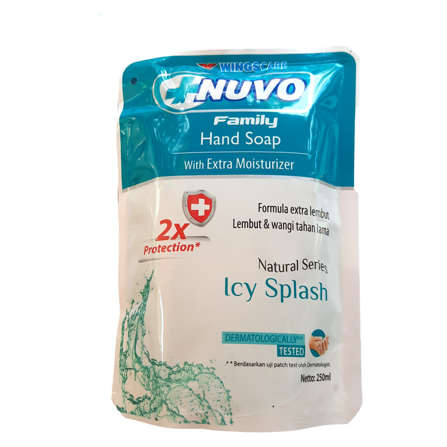 Sabun Cair Cuci Tangan NUVO 250 ML- Icy Splash