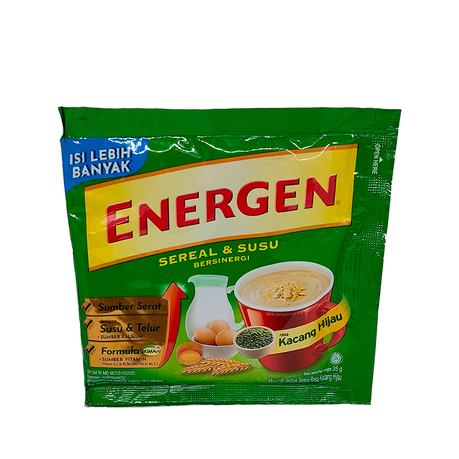 Susu Sereal ENERGEN Kacang Hijau 35 Gr