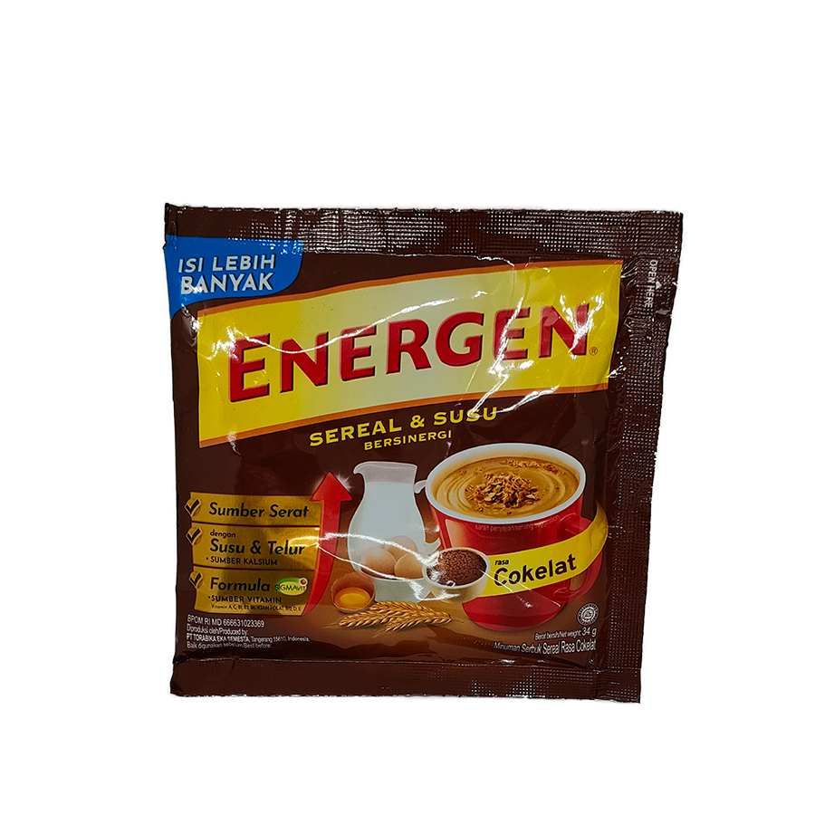 Susu Sereal ENERGEN Coklat 34 Gr