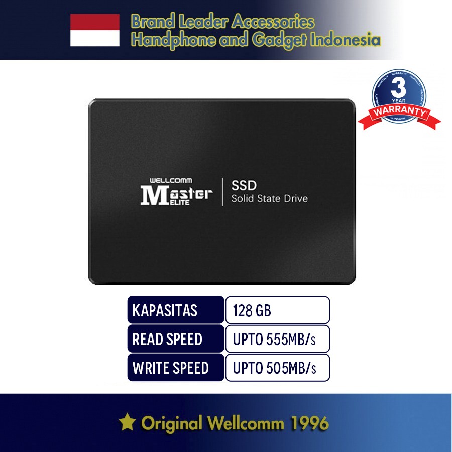 Wellcomm ELITE SSD 128 GB SATA III 2.5