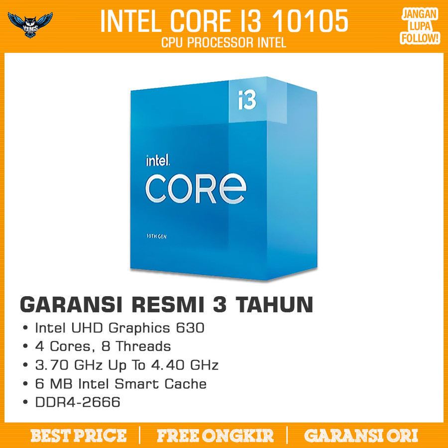 Processor Intel Core i3 10100 LGA 1200 Box