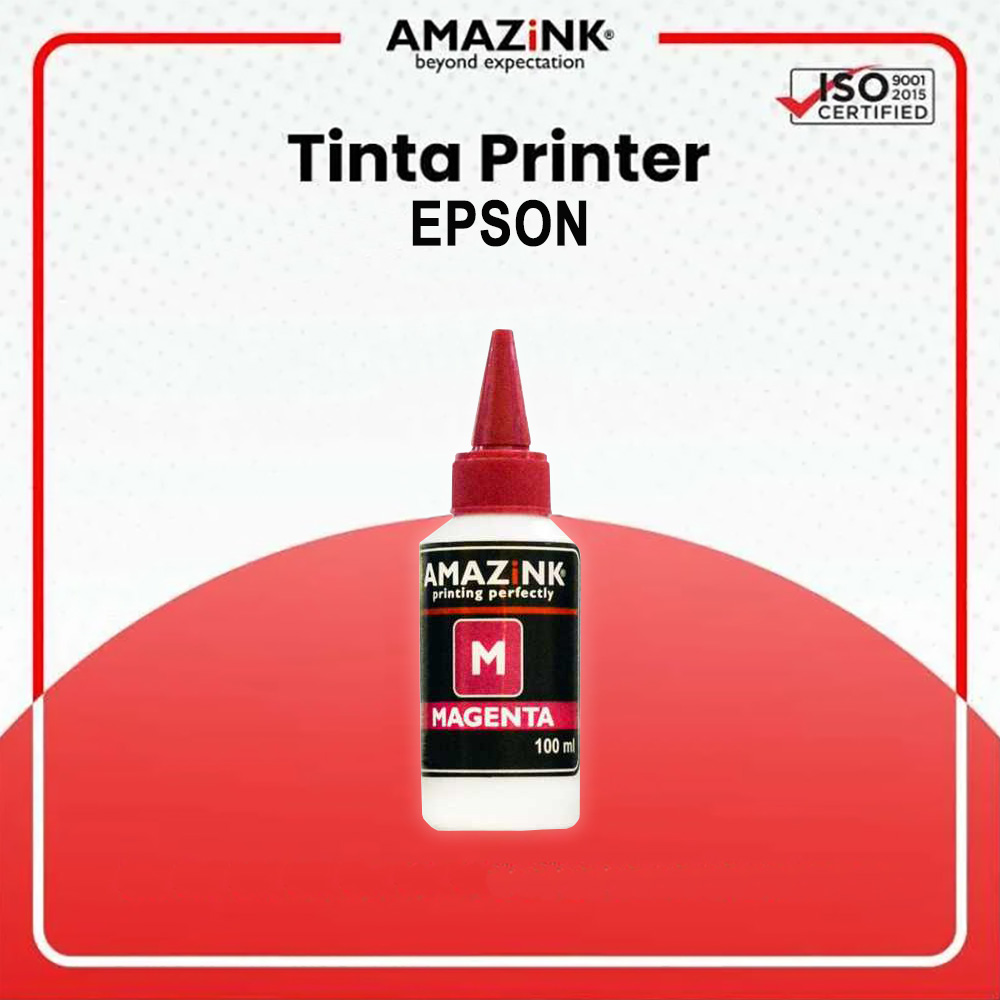 TINTA AMAZINK 100 ML MAGENTA UNTUK PRINTER EPSON