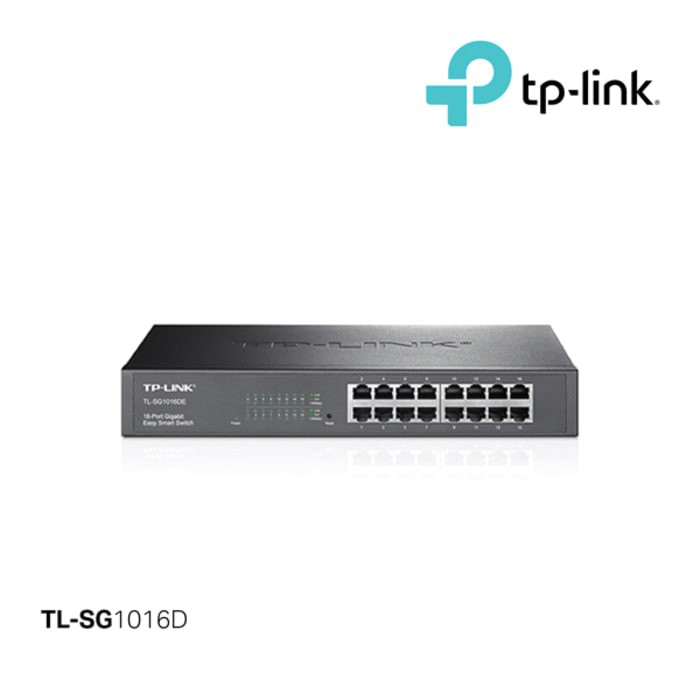 Switch 16-Port Gigabit TP-Link TL-SG1016D