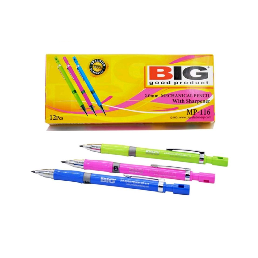 Pensil Mekanik Besar 2.0 mm Merk Big