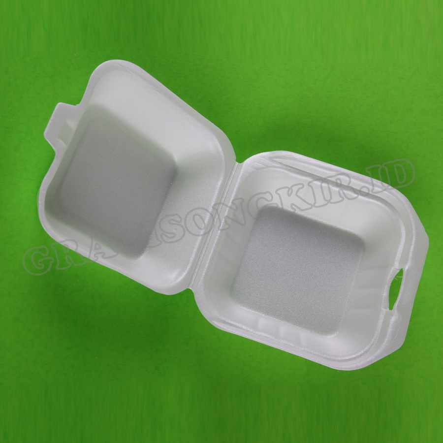 Styrofoam Burger isi 200 pcs