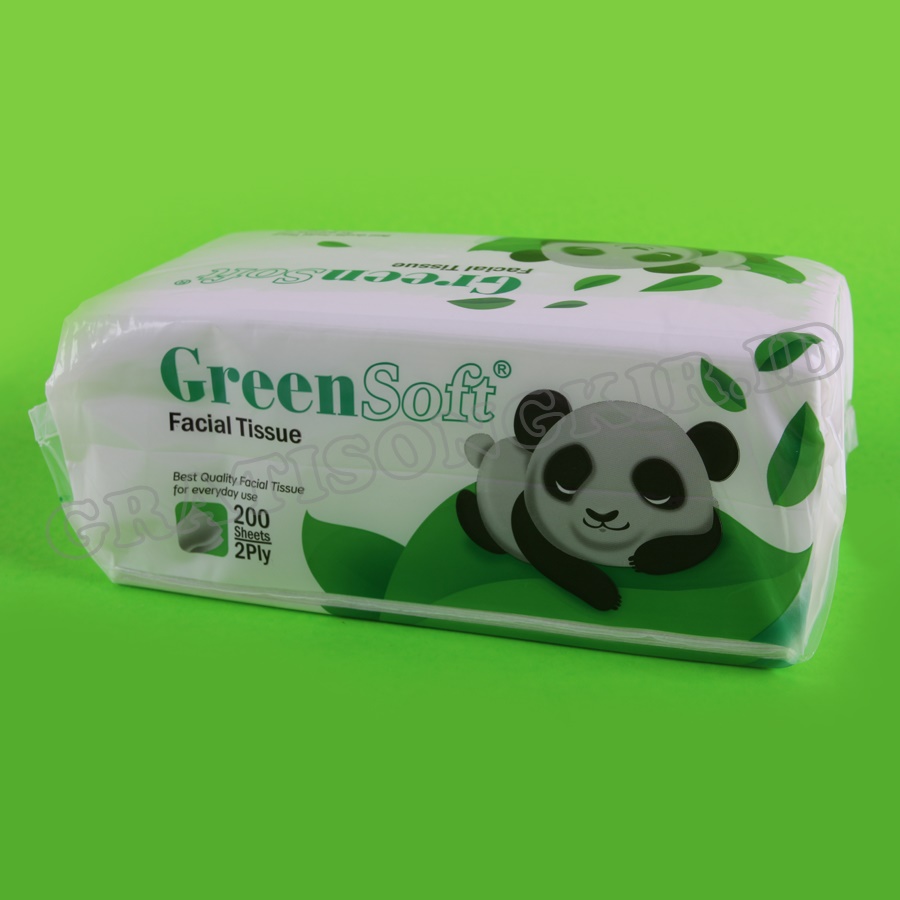 Tissue Muka Merk GREEN 200 lembar 