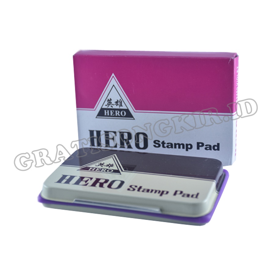 Bantalan Stempel Hero Kecil 