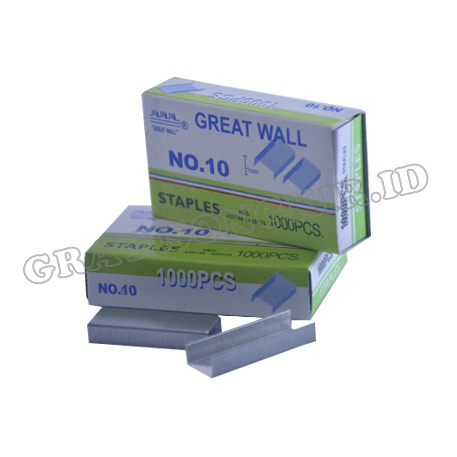 Isi Staples GREAT WALL No. 10