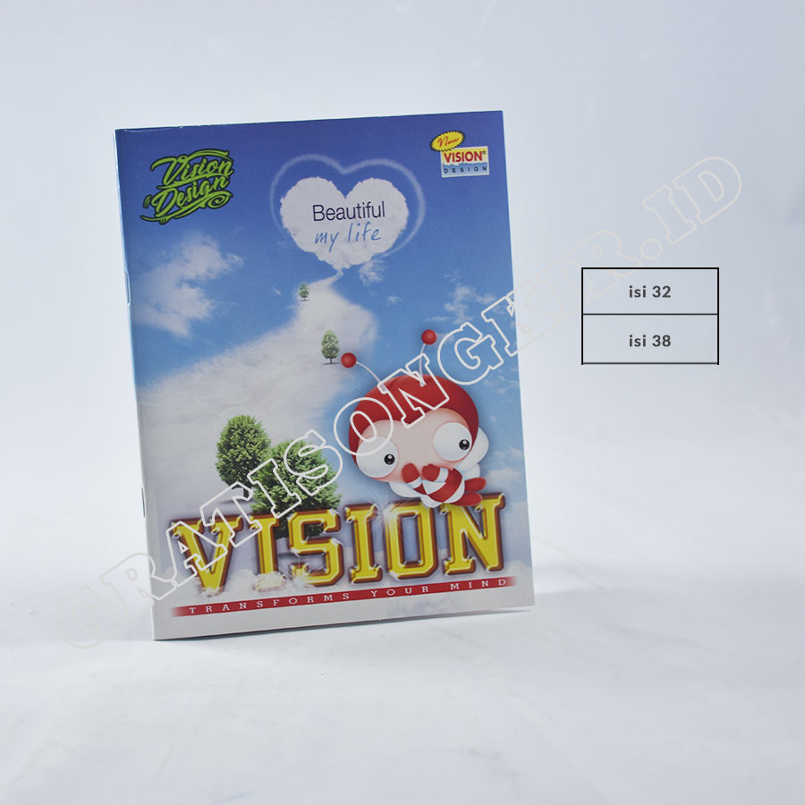 Buku Tulis VISION